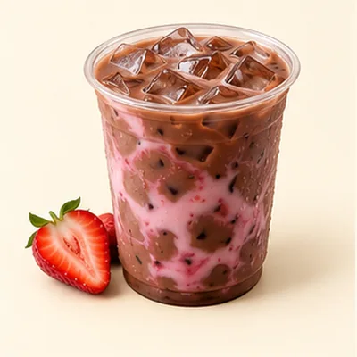 Ilustrasi Choco Strawberry